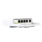 Poe Switch/Extender Outdoor Gigabit Port 1 In 4 Out,10/100/1000Mbps, Ip65 Waterproof, 60W 48V,Ieee