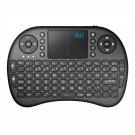 I8 Mini Bluetooth Keyboard With Touchpad&Qwerty Keyboard, Portable Wireless Keyboard With Remote C