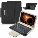 Universal 8.0 Inch Android Tablet Case With Keyboard, Removable Wireless Bluetooth Keyboard + Pu L