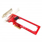 Pexe1S159 Pcie 4.0 X4 Host Adapter For Edsff E1.S Nvme Ssd - Nvme E1.S Ssd Pcie Carrier Adapter
