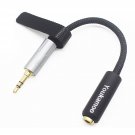 3.5Mm Male To 4.4Mm Female 8 Core Silver Plated Headphone Earphone Audio Adapter Cable In Box 3.5M
