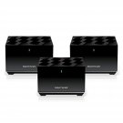 Nighthawk Tri-Band Whole Home Mesh Wifi 6 System (Mk83) Ax3600 Router With 2 Satellite Extenders, 