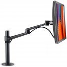 Single Monitor Mount, Desk Monitor Arm Mount For 17-32"" Computer, Height Adjustable, Screen Mount 