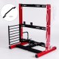 Open Aluminum Frame,Open Chassis Vertical Overclocking Test Platform Chassis Rack + Handle Support