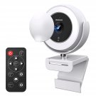 N940E (Gen 3) 60Fps Zoomable 1080P Webcam With Remote Control, Magnetic Privacy Cover, Adjustable 