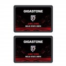 Game Turbo 2-Pack 256Gb Ssd Sata Iii 6Gb/S. 3D Nand 2.5"" Internal Solid State Drive, Read Up To 52