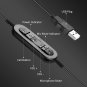 Usb Headset With Microphone For Pc, In-Line Controls For Volume & Mic Mute, Adjustable Mic Boom He