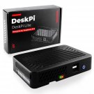 Deskpi Lite Raspberry Pi 4 Case With Power Button/ Heatsink With Pwm Fan/ Dual Full-Size Hdmi/Extr