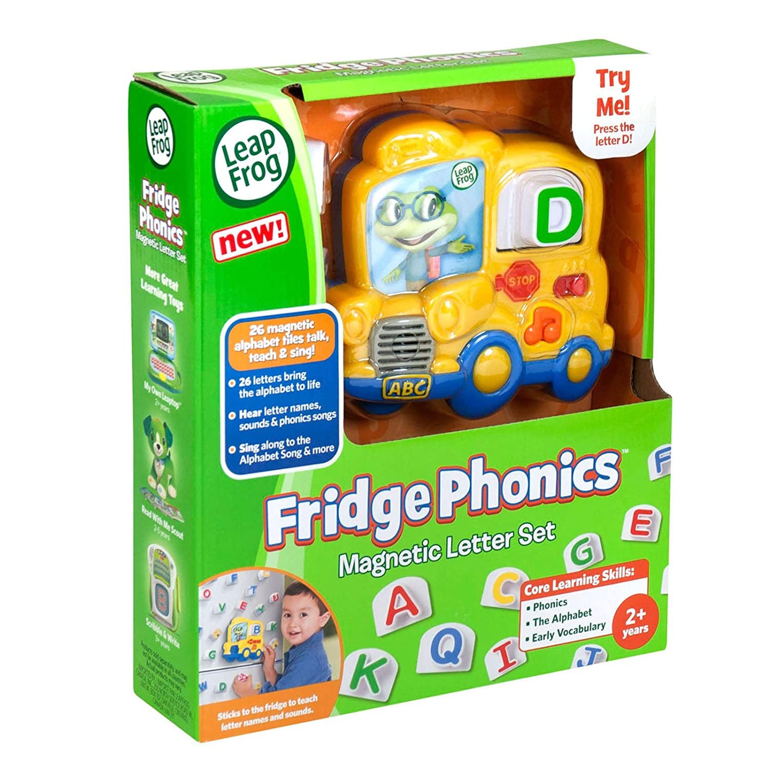 LeapFrog Fridge Phonics Letter Set, Yellow