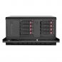 Silverstone CS381 Micro-ATX/Mini-DTX/Mini-ITX 8-Bay Hot-Swap 2.5""/3.5"" SAS-12G NAS Storage Case wi
