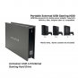 Mini Pro-5X 2Tb Usb 3.0 Portable External Gaming Ps4 Hard Drive - Grey (Pre-Formatted) - 2 Year
