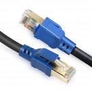Ethernet Cable Cat 8, High Speed Internet Cable With Gold Plated Rj45,Lan/Wan Network Cord Bandwid