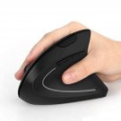 Ergonomic Mouse, Vertical Wireless Mouse, Rechargeable Optical Ergo Mice, 800 / 1200 /1600 Dpi, 5 