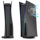Faceplate Cover With Cooling Vent For Playstation 5 Disc Edition, Hard Anti-Scratch Dustproof Case