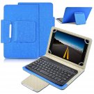 Universal 7.0 Inch Android Tablet Case With Keyboard, Removable Wireless Bluetooth Keyboard + Pu L