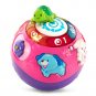 VTech Wiggle & Crawl Ball, Purple (Amazon Exclusive) & Busy Learners Activity Cube, Purple