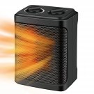 Portable Electric Space Heater For Indoor Use,1500W Ceramic Portable Heater With 4 Modes, Safety &
