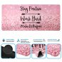 Keyboard Mouse Pad Set,Extended Gaming Mouse Pad+Keyboard Wrist Rest Support , Memory Foam, Easy T