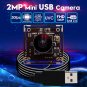 1080P Usb Webcam For Video Conferencing,2Mp Sony Imx323 Sensor Usb Camera With 170 Degree Widescre