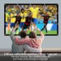 16:9 Hd 100-Inch Projector Screen Curtain, For Multiple Scenes, Foldable Anti-Crease, Easy To Carr