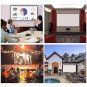 16:9 Hd 100-Inch Projector Screen Curtain, For Multiple Scenes, Foldable Anti-Crease, Easy To Carr