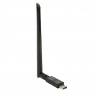 Usb Wifi Adapter,1200Mbps Usb Wifi Dongle 802.11 Ac Wireless Network Adapter With Dual Band 2.4G/5