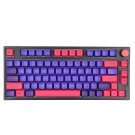 Akko Neon 227 Keys Mda Profile Double Shot Pbt Keycaps Set For Mechanical Gaming Keyboard, Compati