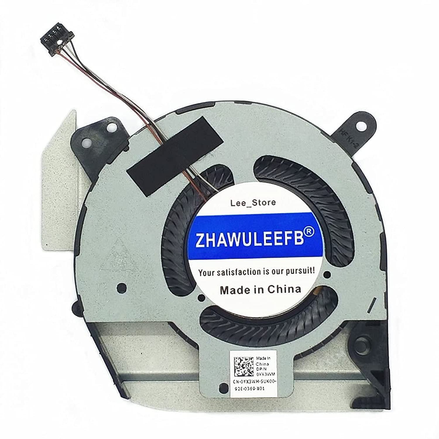 Replacement New Laptop Cpu Cooling Fan For Dell Latitude 5401 Dp/N Eg50060S1-C400-S9A 0Yx3Wm Yx3Wm