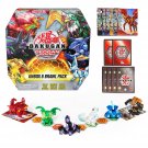 Bakugan Unbox and Brawl 6-Pack, Exclusive 4 Bakugan and 2 Geogan, Collectible Action Figures, Toys