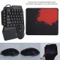 Gaming Keyboard Mouse Converter Set,Gamepad To Keyboard Mouse Adapter + Keyboard Mouse Pad Set,For