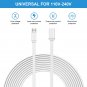 4 Pack 10 Ft/ 3 Meter Micro Usb Extension Cable Male To Female Extender Cord Compatible With Wirel