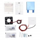 Peltier Module Diy Thermoelectric Cooler Kit, 12706 Refrigeration Air Cooling Device Peltier Coole