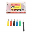 New Version Atx Power Supply Breakout Board And Acrylic Case Kit,Adj Adjustable Voltage Knob,Touch