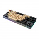 Carbon Ma Keycaps Kits Thick Pbt With 104 61 Keys With Supplementary Keys Dye-Subbed Pbt Material