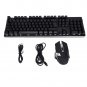 2.4G Wireless Keyboard Mouse Set, Waterproof Ergonomic Wireless Keyboard Mouse Combo, Rgb Colorful