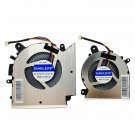 Replacement New Laptop Cpu+Gpu Cooling Fan For Msi Gf76 Gf66 Paad06015Sl N460 Dc5V 0.55A Pabd08008