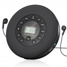 Rechargeable Portable Bluetooth Cd Player, Cd Player Portable,Compact Music Cd Disc Player For Car