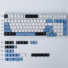 Black White Blue Pbt Keycaps Set 129 Keys Cherry Profile Cute Arctic Custom Dye-Sublimation Keyboa