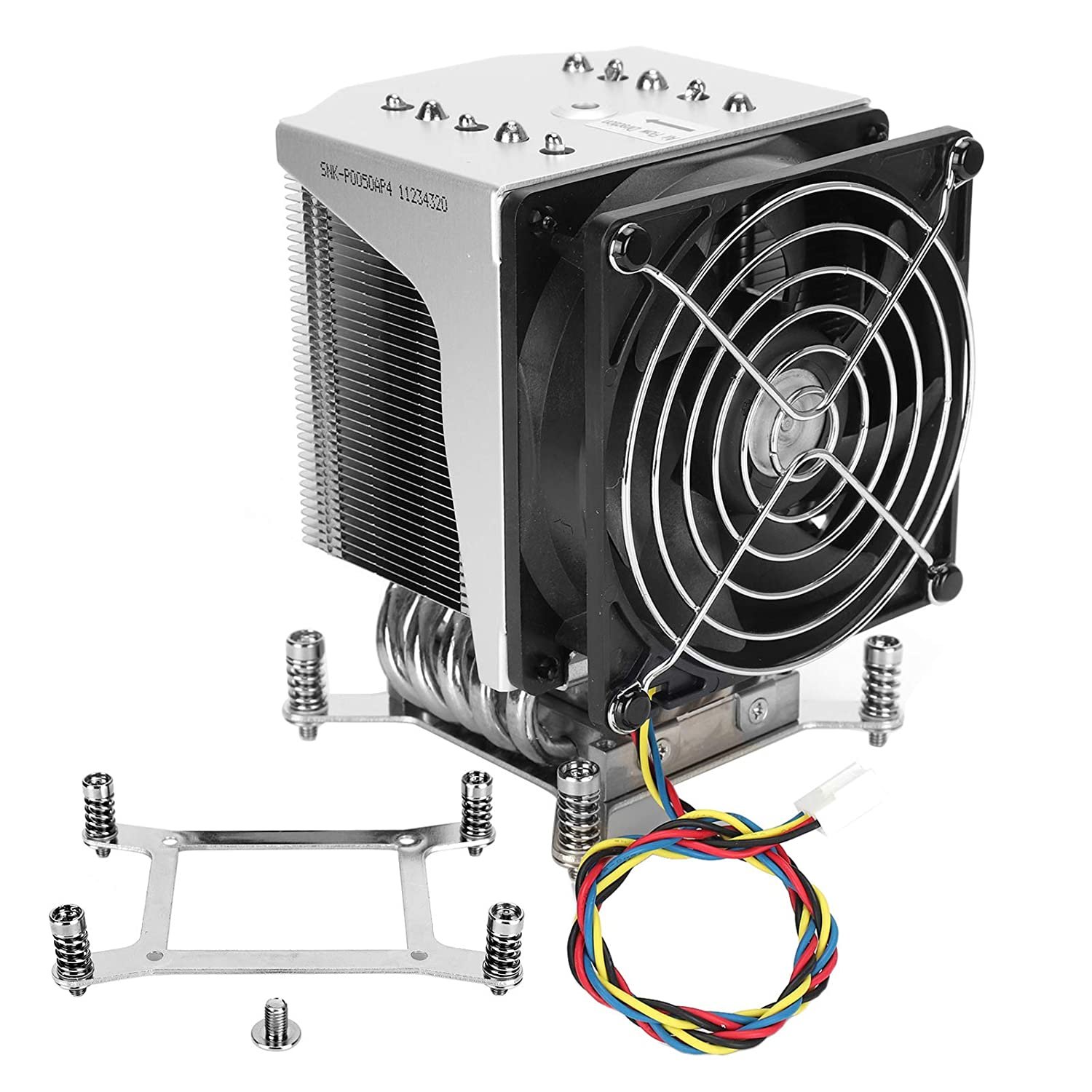 Snkp0050Ap4 Cpu Cooler, Silent 4Pin Pwm Cooling Fan, 3800 Rpm Cpu Air
