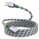 Usb Extension Cable 25 Ft - Usb 3.0 Extension Cable [Aluminum Shell, Nylon Braided] Usb Extender H