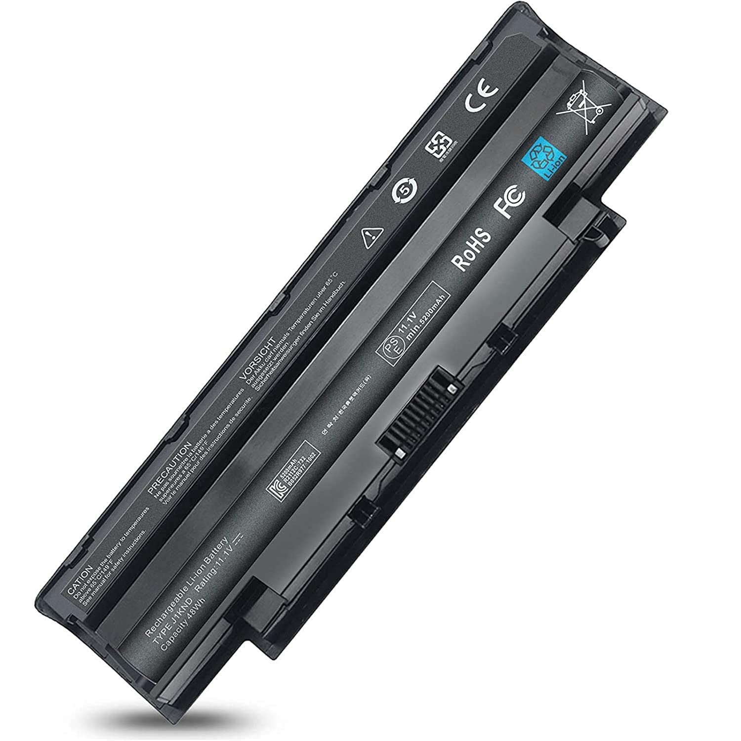 J1Knd Laptop Battery 11.1V 48Wh Compatible With Dell Inspiron N5110 M5040 N5010 N7010 N4110 N7110