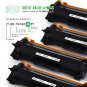 LINKYO Compatible Toner Cartridge Replacement for Brother TN760 TN-760 High Yield TN730 (4-Pack, D