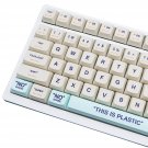 Keycaps This Is Plastic 134 Set For Mechanical Keyboard, Custom Pbt Xda Profile Key Caps With Keyc