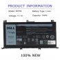 Dell 357F9 Laptop Battery Replacement For Dell 15 7559 7557 5576 5577 7566 7567 7759 Ins15Pd Ns15P