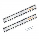 71387 110"" Guide Rail Joining Set For Makita Or Festool Track Saws Includes 2X55"" Aluminum Extrude