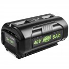 Op4060 40V 6.0Ah Lithium Battery Replacement For All Ryobi 40-Volt Power Tools Op4015 Op4026 Op402
