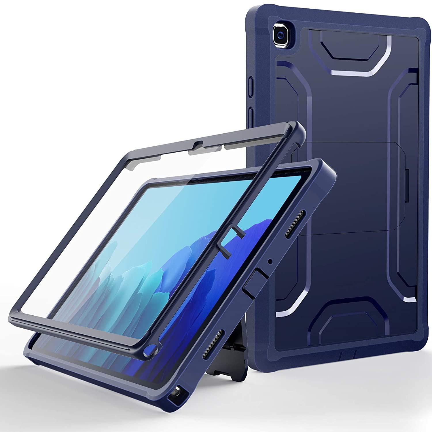 Case For Samsung Galaxy Tab A7 10.4 2020, Dual Layer Full Body Protection Cases For Samsung A7 Tab