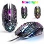 Gaming Keyboard And Mouse Headset And Mouse Pad,Wired Led Rgb Backlight Bundle Pc Accessories Head