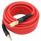 Hybrid Air Hose 3/8-Inch By 50-Feet 300 Psi Heavy Duty, Lightweight, Kink Resistant, All-Weather F