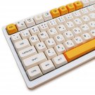 Milk And Bee Keycaps, Pbt Keycaps Honey 140 Set For Gaming Keyboard, Xda Dye Sublimation Custom Ke